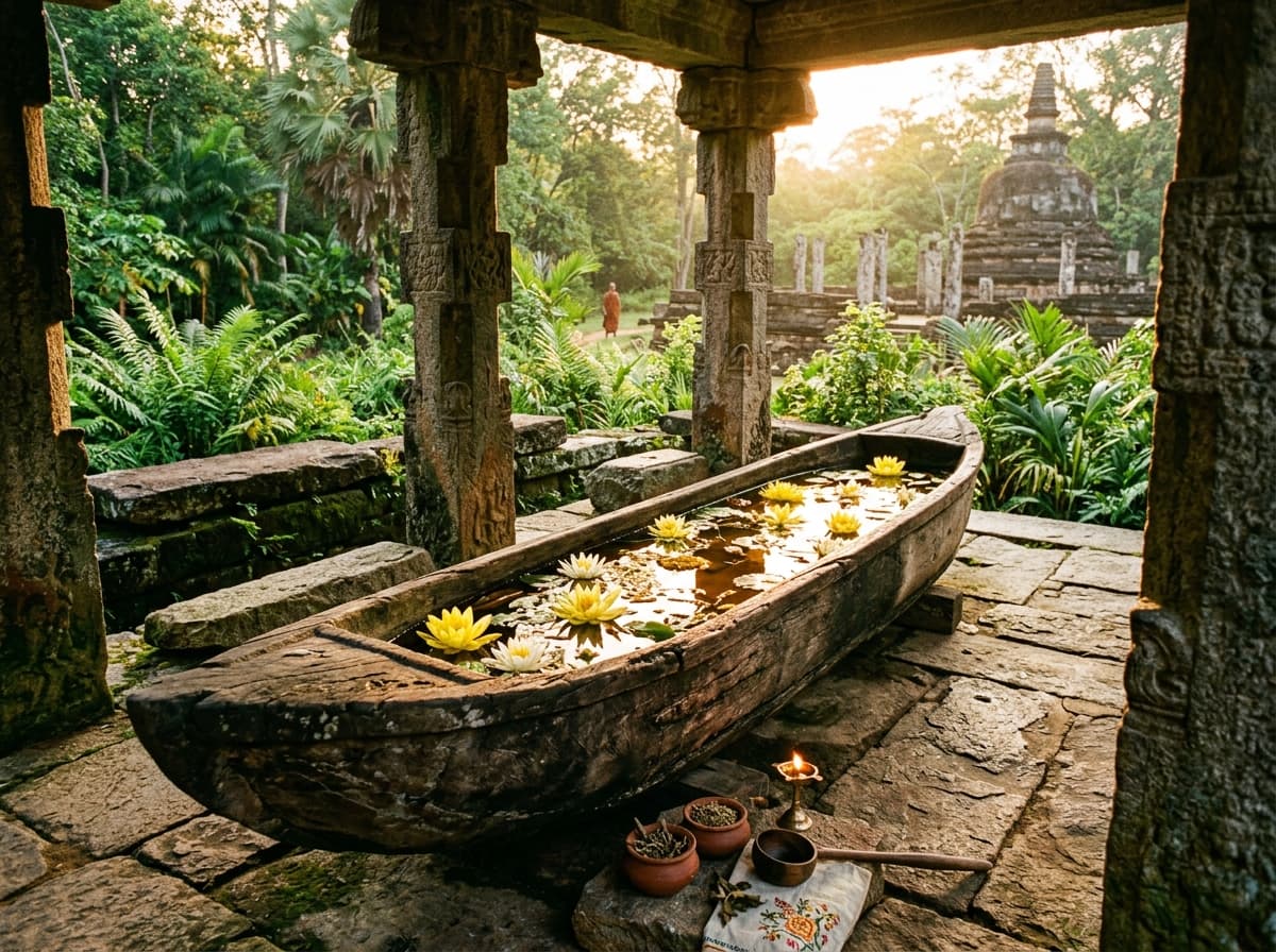 Beheth Oruwa (බෙහෙත් ඔරුව) — Ancient Medicinal Canoe